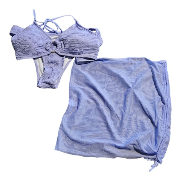 Wocrolse Purple Bikini Swimsuit Size M - Picture 4 of 8